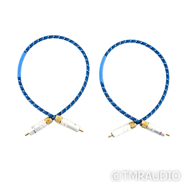 DH Labs Silver Sonic Revelation RCA Cables; 0.5m Pair Interconnects