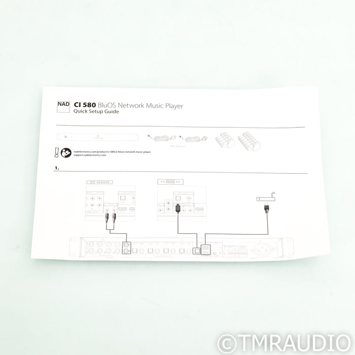 NAD Electronics CI 580 V2 Network Streamer (QTY 1)