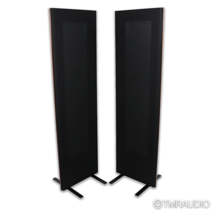 Magnepan MG 1.7i Floorstanding Speakers; Black / Cherry Pair