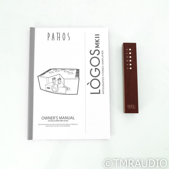 Pathos Logos MKII Stereo Tube Hybrid Integrated Amplifier