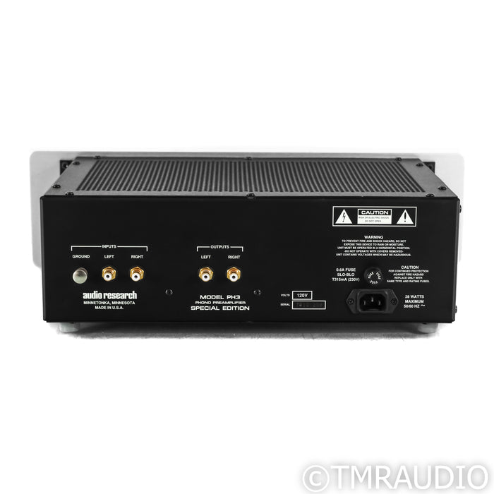 Audio Research PH3 SE Stereo Tube Phono Preamplifier (New Tubes)