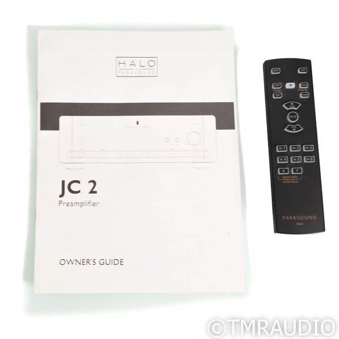 Parasound Halo JC 2 Stereo Preamplifier; JC2