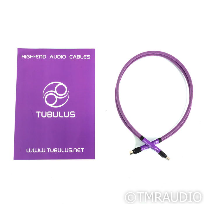 Tubulus Concentus USB Cable; 0.75m Single USB A to USB B Cable