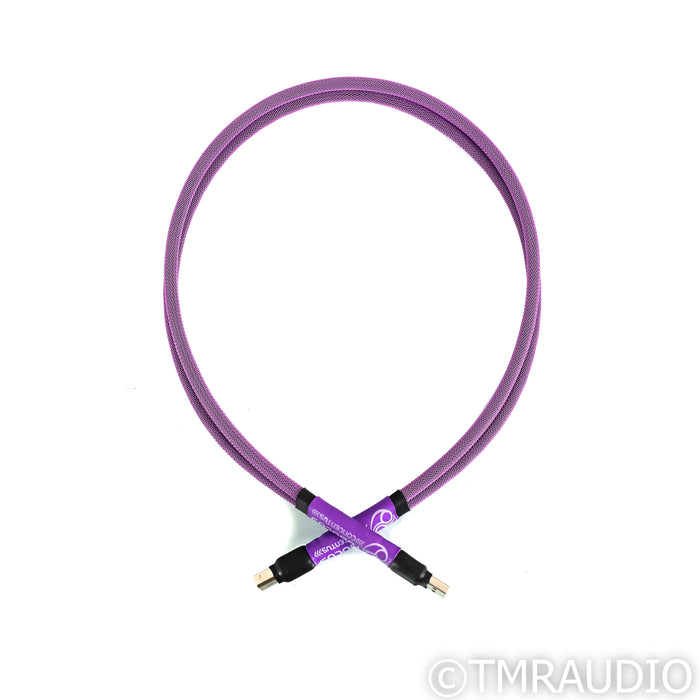 Tubulus Concentus USB Cable; 0.75m Single USB A to USB B Cable