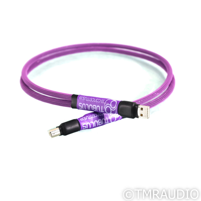 Tubulus Concentus USB Cable; 0.75m Single USB A to USB B Cable