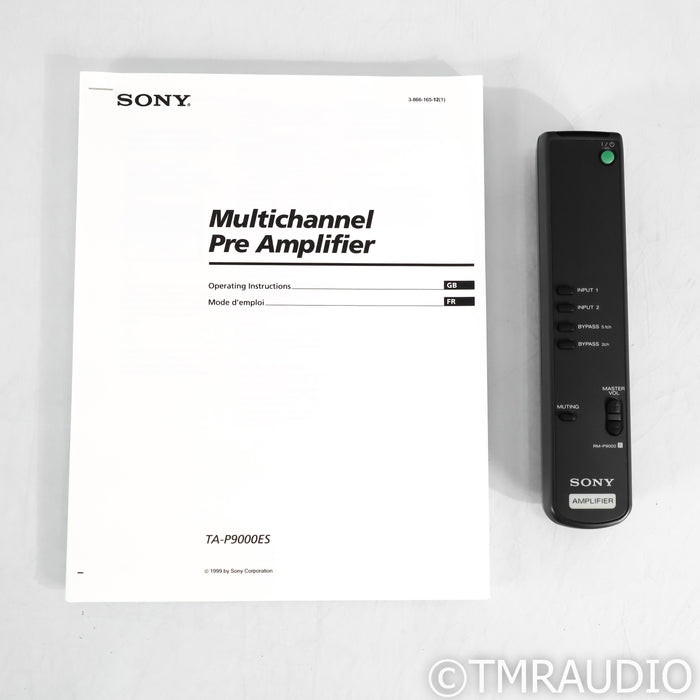 Sony TA-P9000ES 5.1 Multichannel Preamplifier