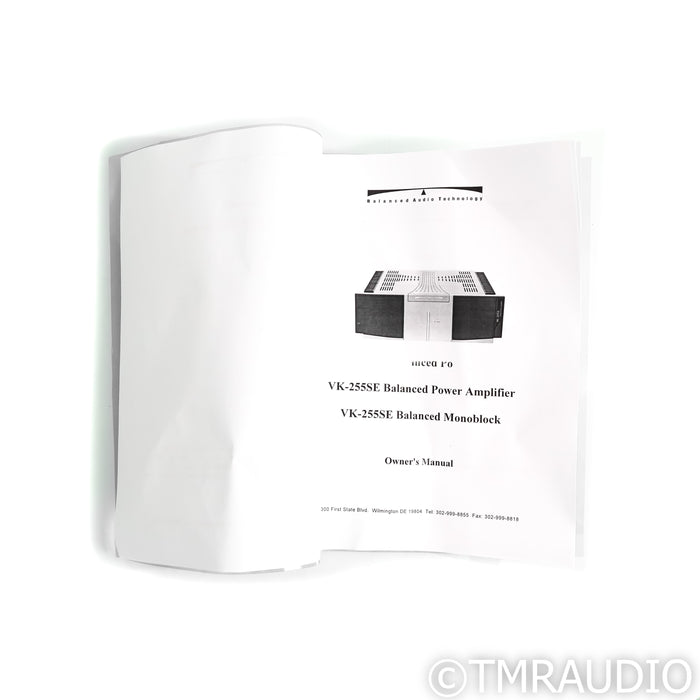 BAT VK-255SE Stereo Power Amplifier