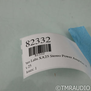 Pass Labs XA25 Stereo Power Amplifier; XA-25