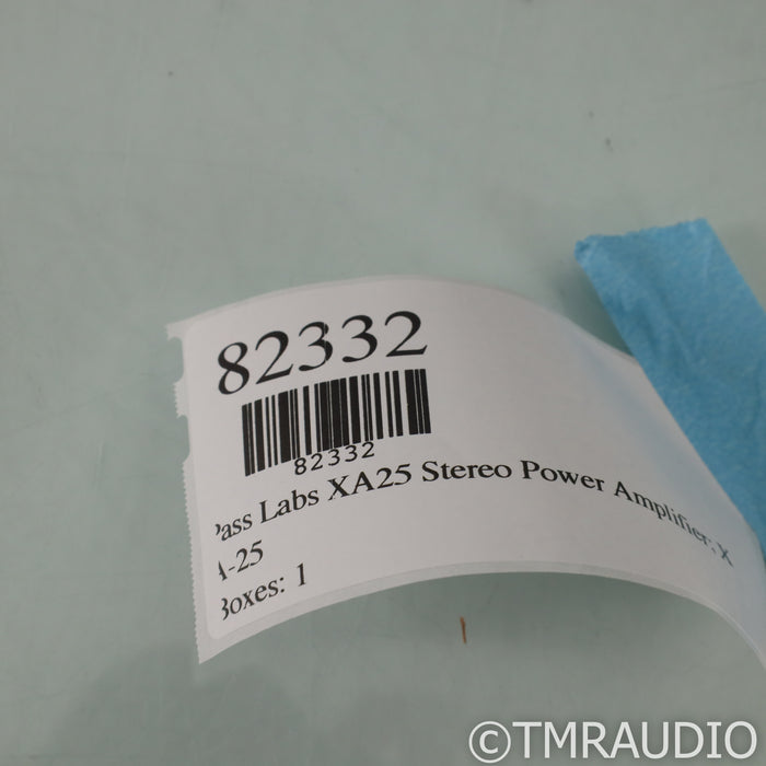 Pass Labs XA25 Stereo Power Amplifier; XA-25