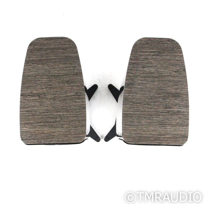 Dynaudio Contour 20 Bookshelf Speakers; Grey Oak High Gloss Pair w/ Stands