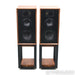 Wharfedale Linton 85th Anniversary Bookshelf Speakers w/ Stands; Walnut Pair