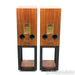 Wharfedale Linton 85th Anniversary Bookshelf Speakers w/ Stands; Walnut Pair