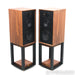 Wharfedale Linton 85th Anniversary Bookshelf Speakers w/ Stands; Walnut Pair