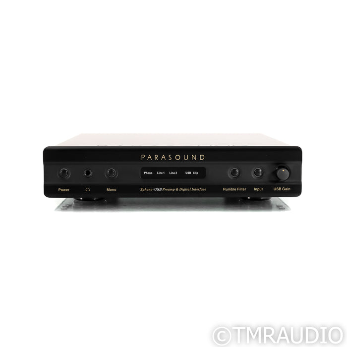 Parasound Zphono MM / MC Phono Preamplifier; Digital Interface