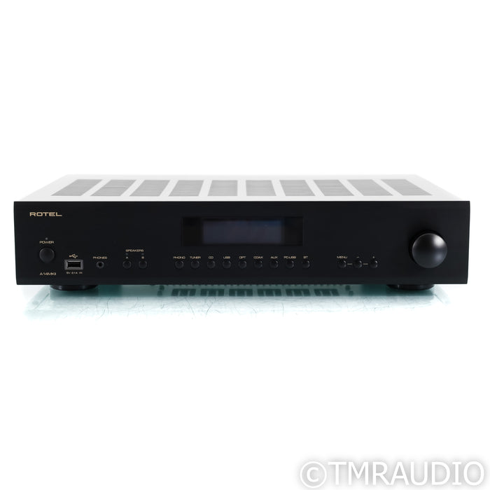 Rotel A14MKII Integrated Amplifier; MM Phono