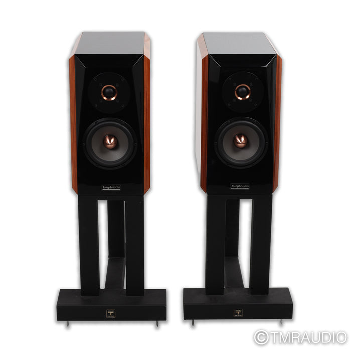 Joseph Audio Pulsar 2 Graphene Bookshelf Speakers with Stands; Rosewood Pair