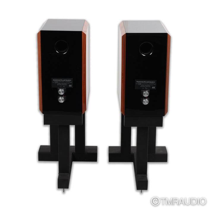 Joseph Audio Pulsar 2 Graphene Bookshelf Speakers with Stands; Rosewood Pair