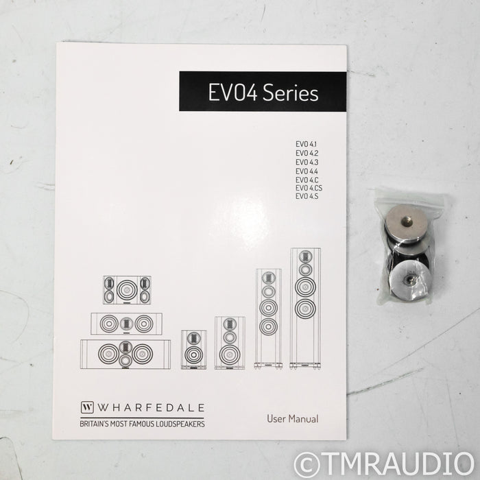 Wharfedale EVO4.4 Floorstanding Speakers; Black Pair