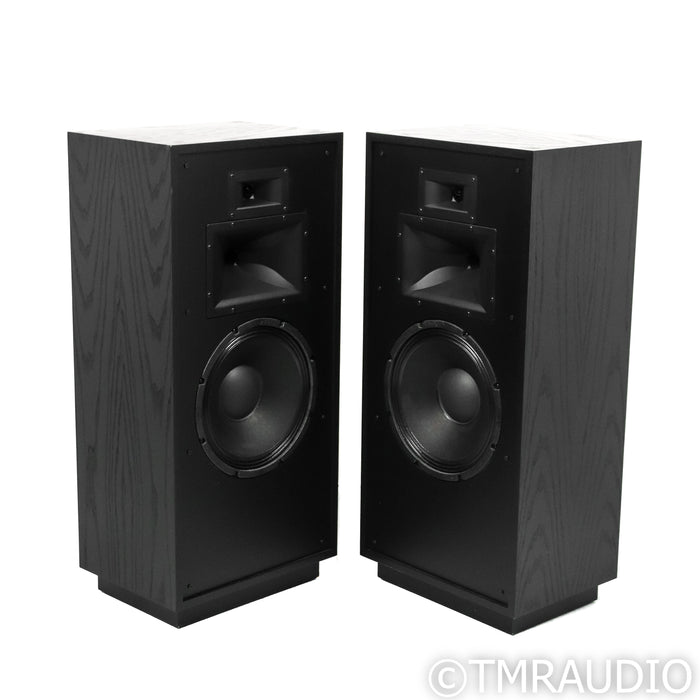Klipsch Forte IV Floorstanding Speakers; Black Ash Pair