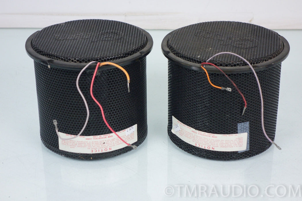 Ohm Acoustics Replacement Drivers / Tweeters / Speakers