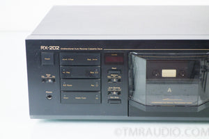 Nakamichi RX-202 Stereo Cassette Deck / Tape Recorder AS-IS