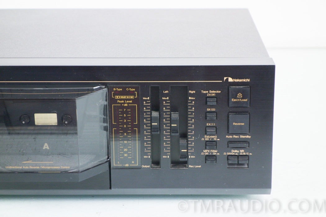 Nakamichi RX-202 Stereo Cassette Deck / Tape Recorder AS-IS