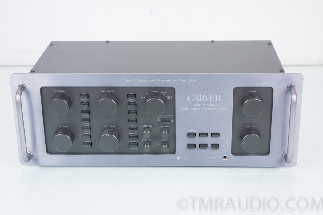 Carver Model C-4000 Stereo Preamplifier w/ Phono Preamp