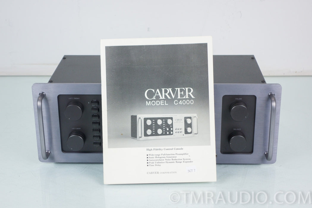 Carver Model C-4000 Stereo Preamplifier w/ Phono Preamp