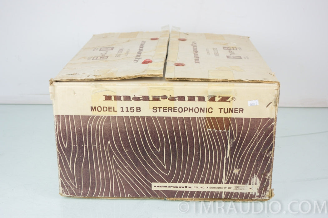 Marantz 115b Vintage AM / FM Tuner in Factory Box