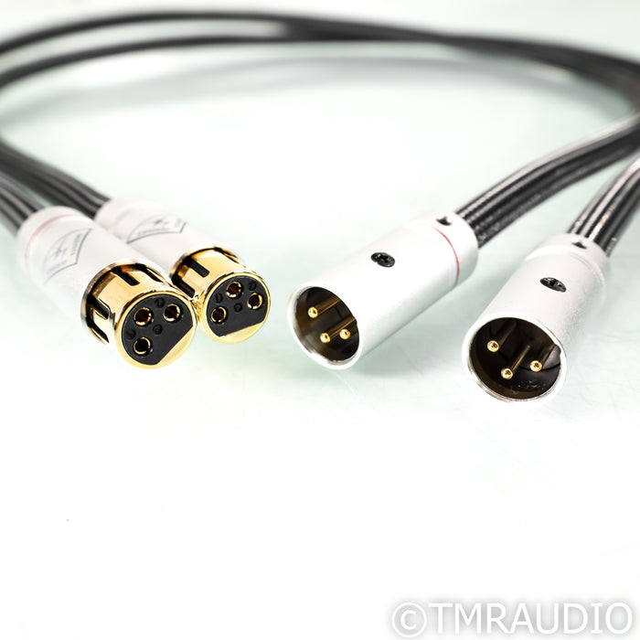 Shunyata Research Gamma XLR Cables; 1m Pair Balanced Interconnects
