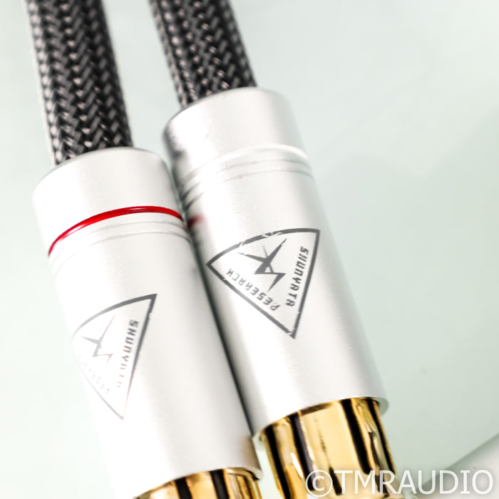 Shunyata Research Gamma XLR Cables; 1m Pair Balanced Interconnects