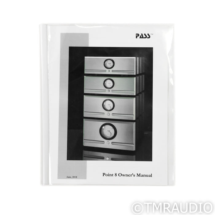 Pass Labs XA30.8 Stereo Power Amplifier