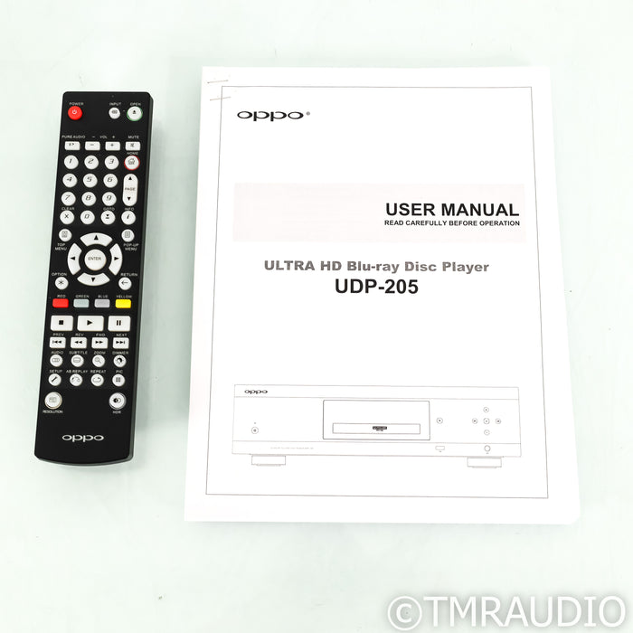 Oppo UDP-205 Universal Blu-Ray Player; CD / SACD