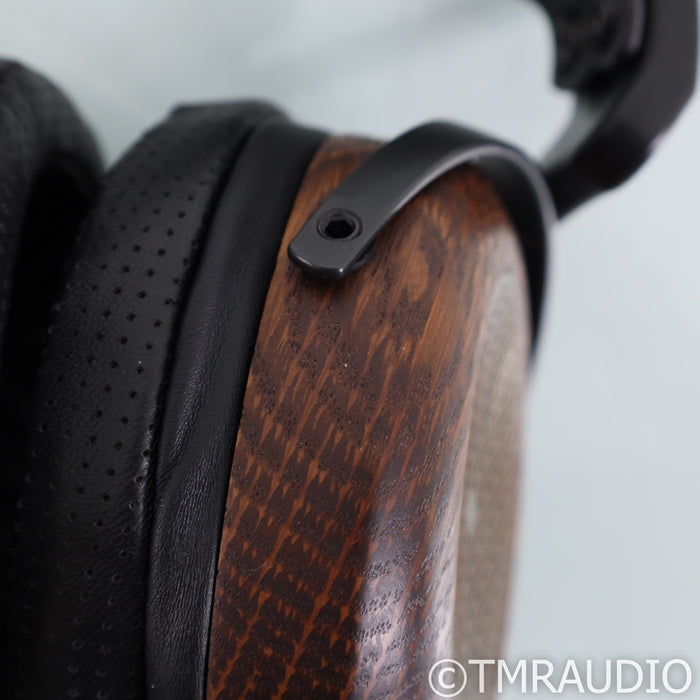 ZMF Caldera Open Back Headphones; Aged Oak w/ ZMF Pro Cable
