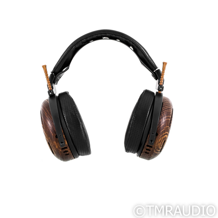 ZMF Caldera Open Back Headphones; Aged Oak w/ ZMF Pro Cable