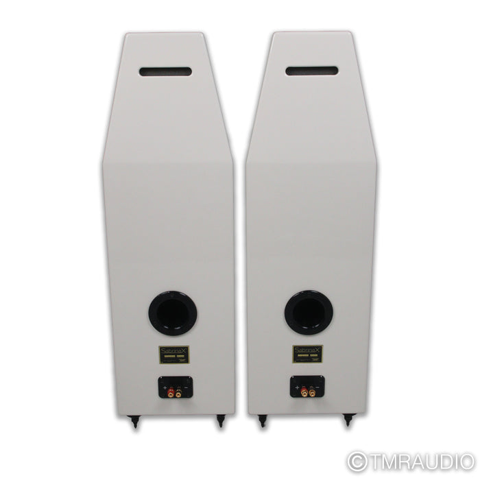 Wilson Audio Sabrina X Floorstanding Speakers; Ivory Pair