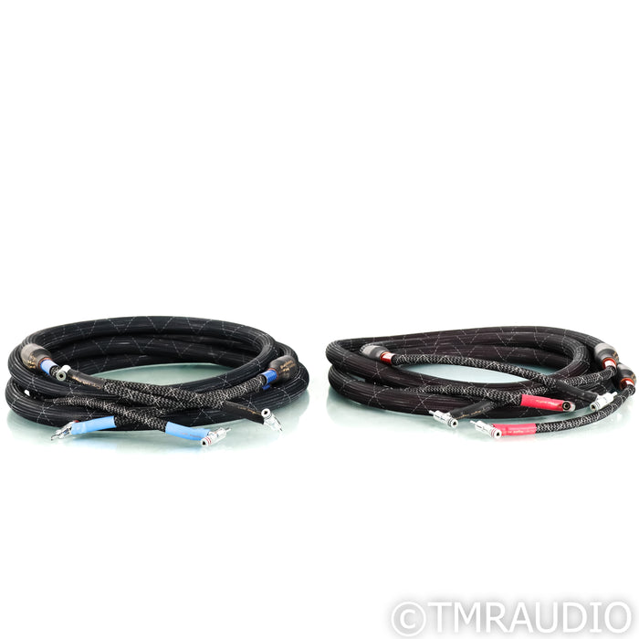 Cerious Technologies Graphene Matrix + Damping2 Speaker Cables; 8ft Pair