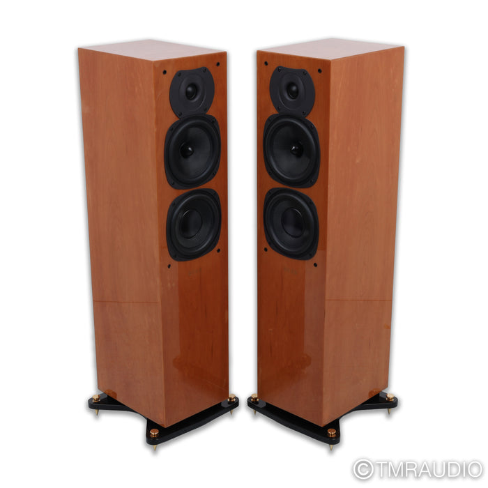 Quad 22L2 Floorstanding Speakers; Cherry Pair