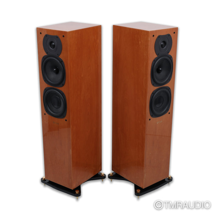 Quad 22L2 Floorstanding Speakers; Cherry Pair