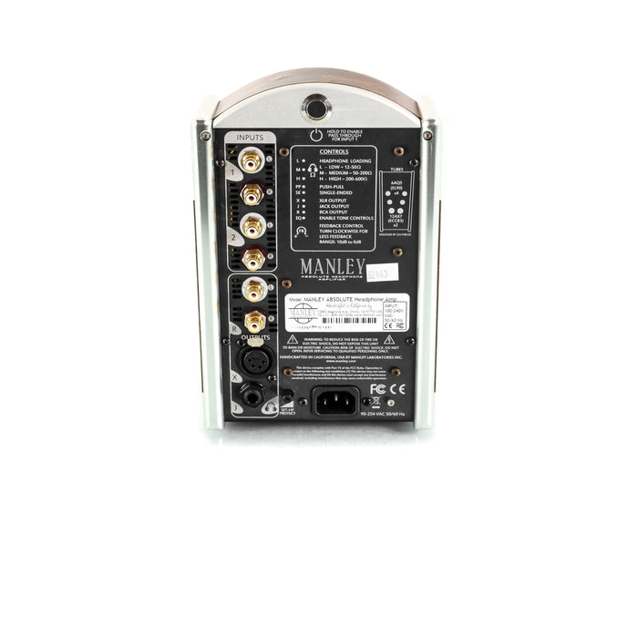 Manley Laboratories Absolute Tube Headphone Amplifier