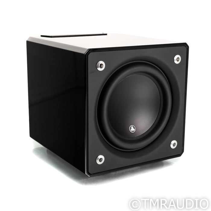 JL Audio E-Sub E-110 10" Powered Subwoofer; Gloss Black