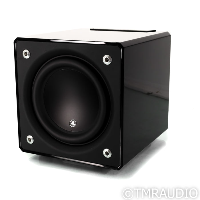 JL Audio E-Sub E-110 10" Powered Subwoofer; Gloss Black