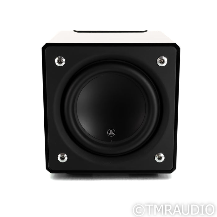 JL Audio E-Sub E-110 10" Powered Subwoofer; Gloss Black