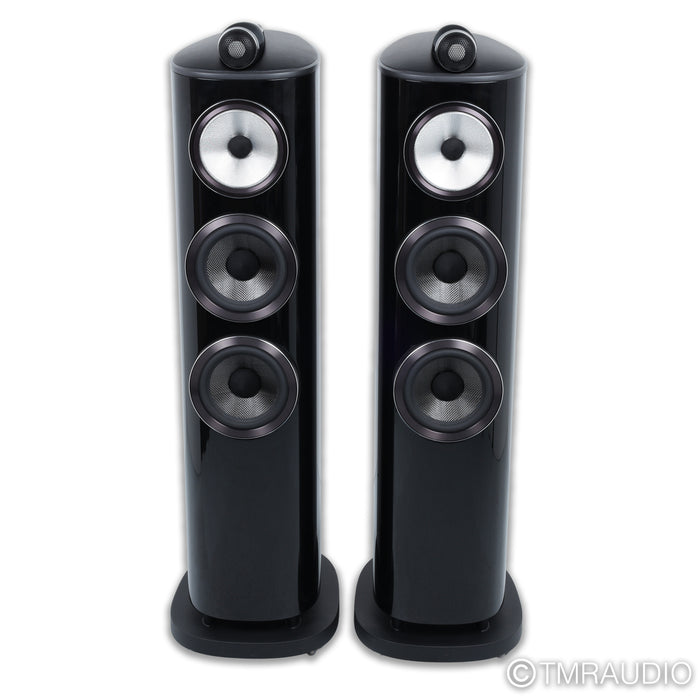 Bowers & Wilkins 804 D4 Floorstanding Speakers; Gloss Black Pair