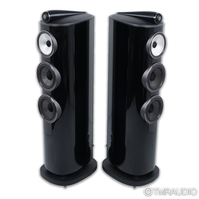 Bowers & Wilkins 804 D4 Floorstanding Speakers; Gloss Black Pair