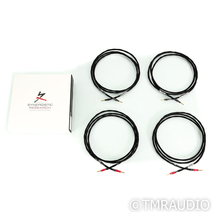 Synergistic Research Foundation Series Speaker Cables; 8ft Pair