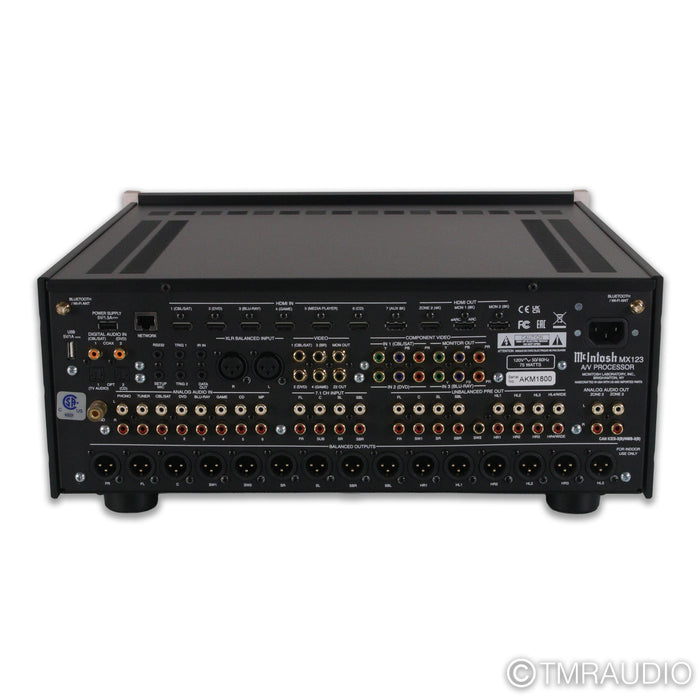 McIntosh MX123 8K 13.2 Channel Home Theater Processor