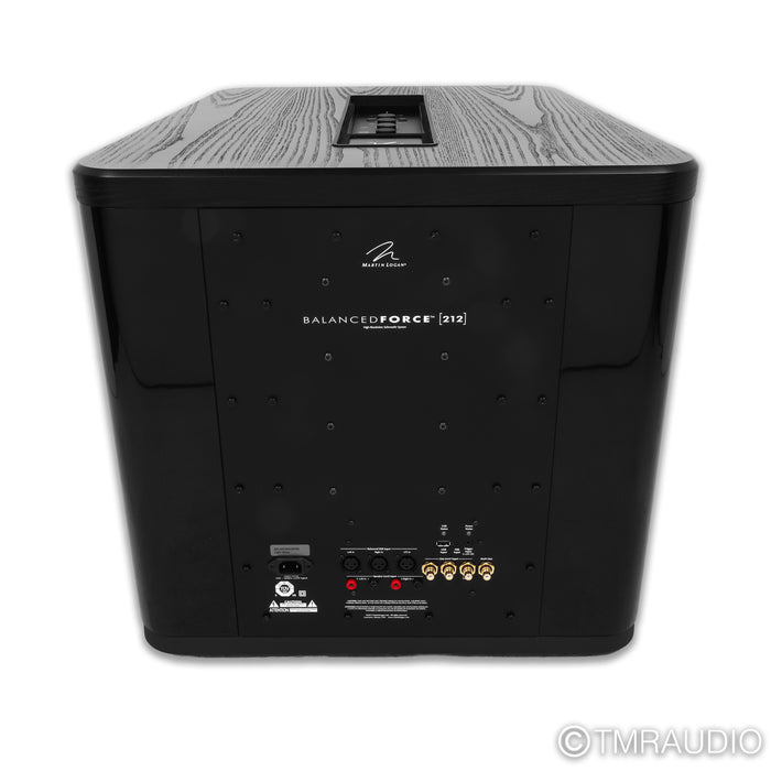 Martin Logan Balancedforce 212 Dual 12" Powered Subwoofer; Black