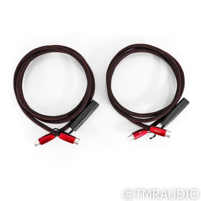 AudioQuest Fire XLR Cables; 2m Pair Balanced Interconnects