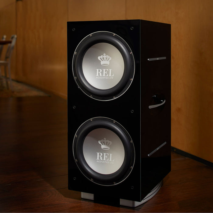 REL Acoustics 212/SX Subwoofer; Piano Black (Closeout)